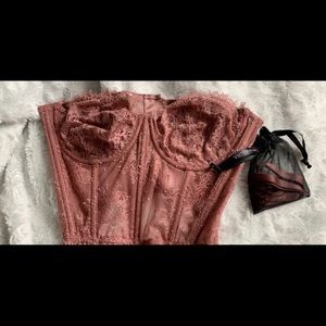 Victoria’s Secret lace “Dream Angel” bustier